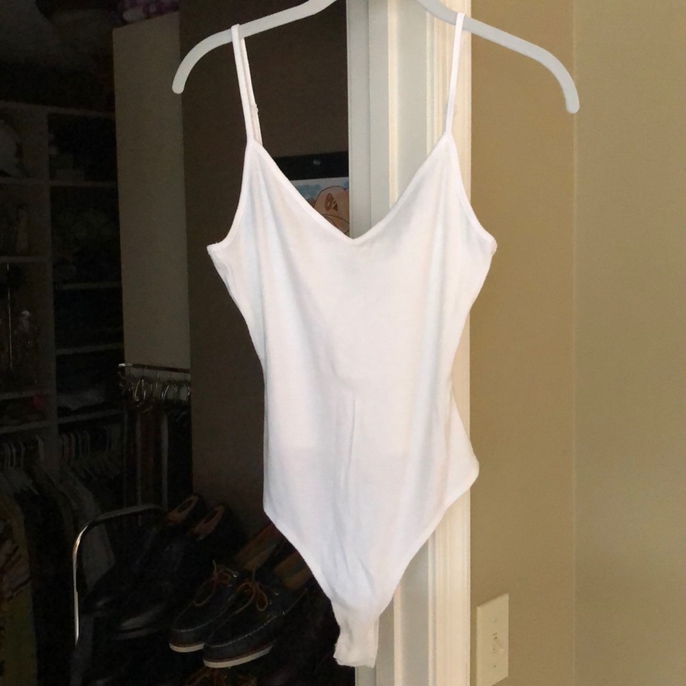 Thong body suit